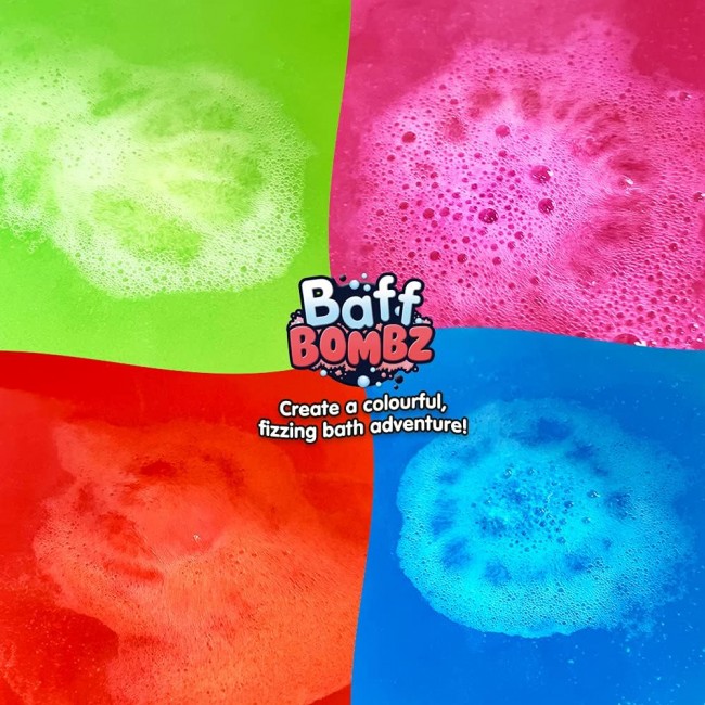 Musujące bomby do kąpieli zmieniające kolor wody Baff Bombz Zimpli Kids - 20 szt.