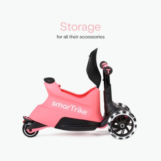 Hulajnoga 4w1 Xtend Ride-on smarTrike - Salmon Pink