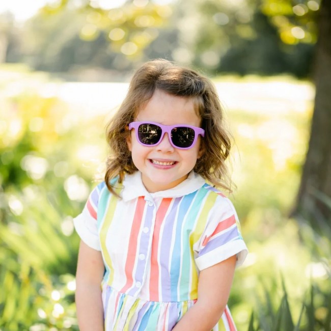 Okularki przeciwsłoneczne Navigator Babiators od 3 do 5 lat - Little Lilac