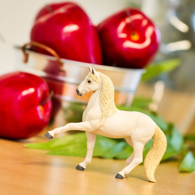 Figurka Safari Ltd. - Ogier Andaluzyjski Biały Koń