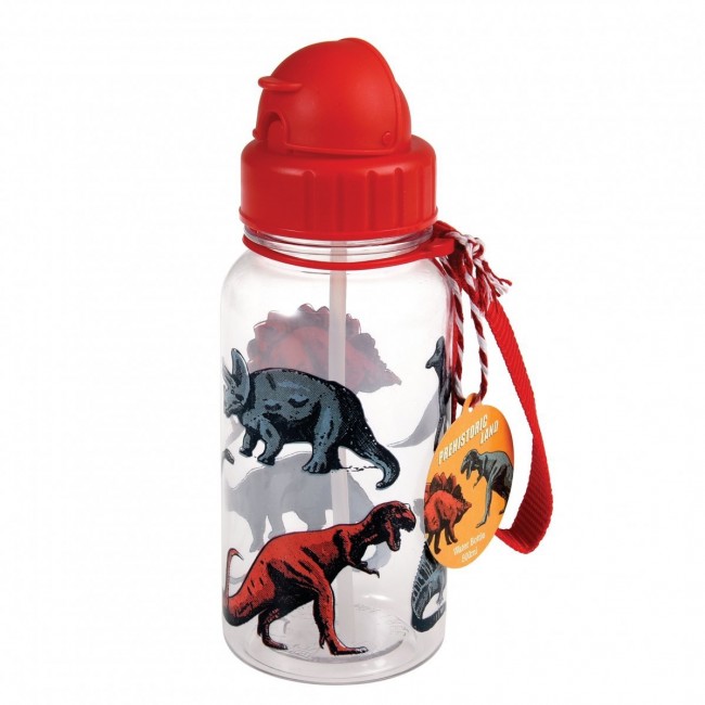 Bidon ze słomką 500 ml Rex London - Dinozaury