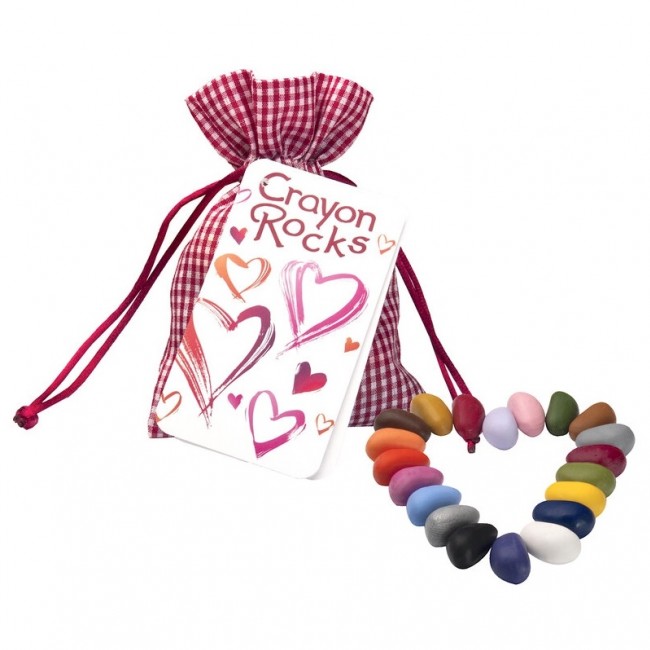 Kredki Crayon Rocks Valentine Bag - 20 kredek