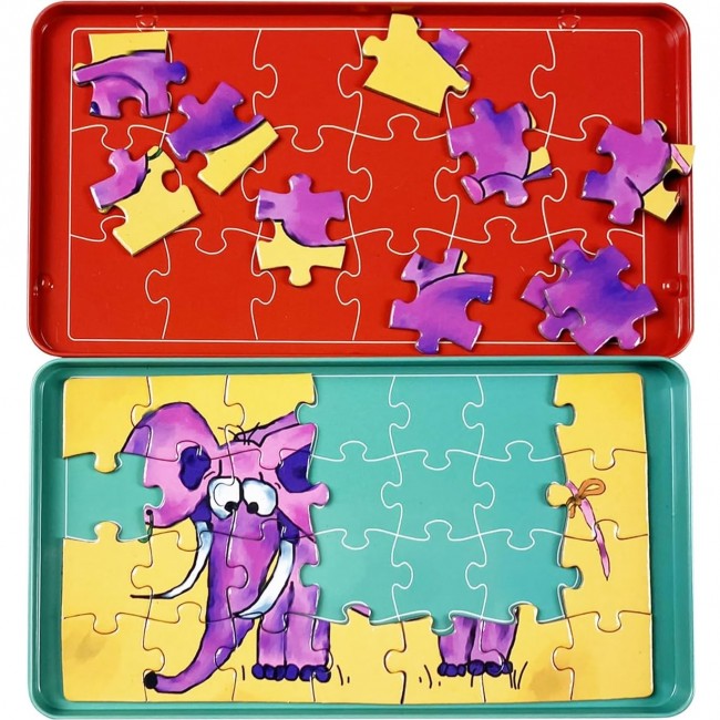 Podróżna gra magnetyczna The Purple Cow - Puzzle magnetyczne